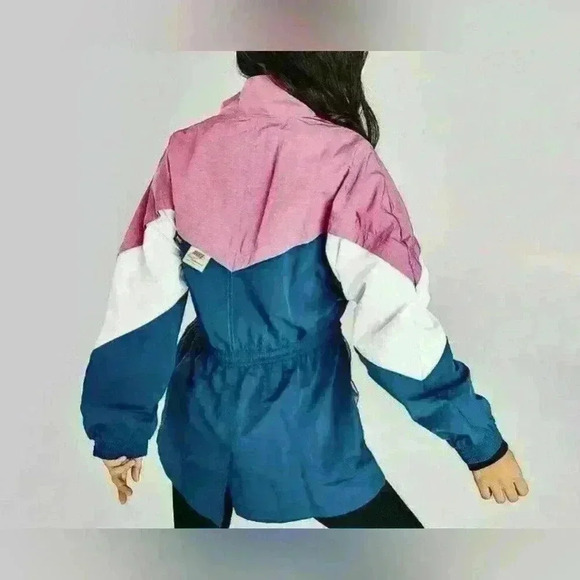 NIKE WOMEN'S ICON CLASH COLOR BLOCK TRACK JACKET “RARE VINTAGE”  SIZE XS - Picture 4 of 11